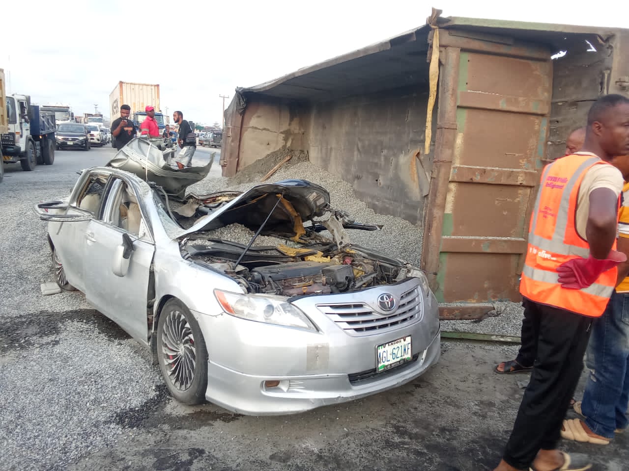 Tanker Skids, Explodes In Lagos