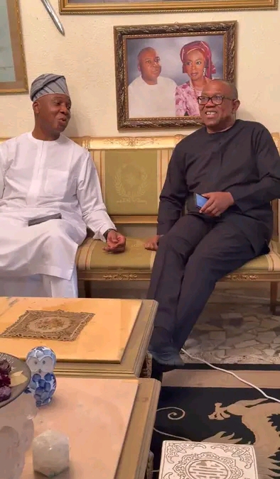 Obi Visits Saraki Over Otumba Ojora's Death