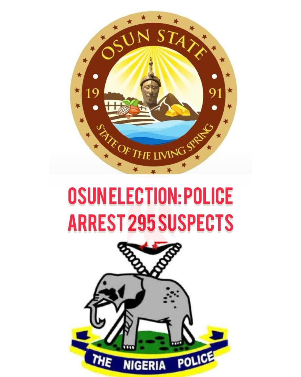 Osun 2026: Police Arrest 295 Suspects For Electoral Offences
