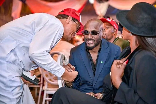 2Face Idibia Joins NDC Dinner