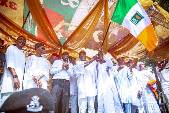 Ekiti 2026: ADC NWC Storm Ado-Ekiti Dare Bejide