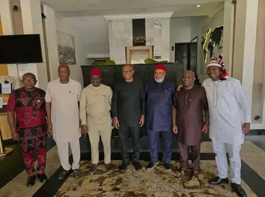 South East ADC Chairmen Hold Meeting With Obi In Enugu