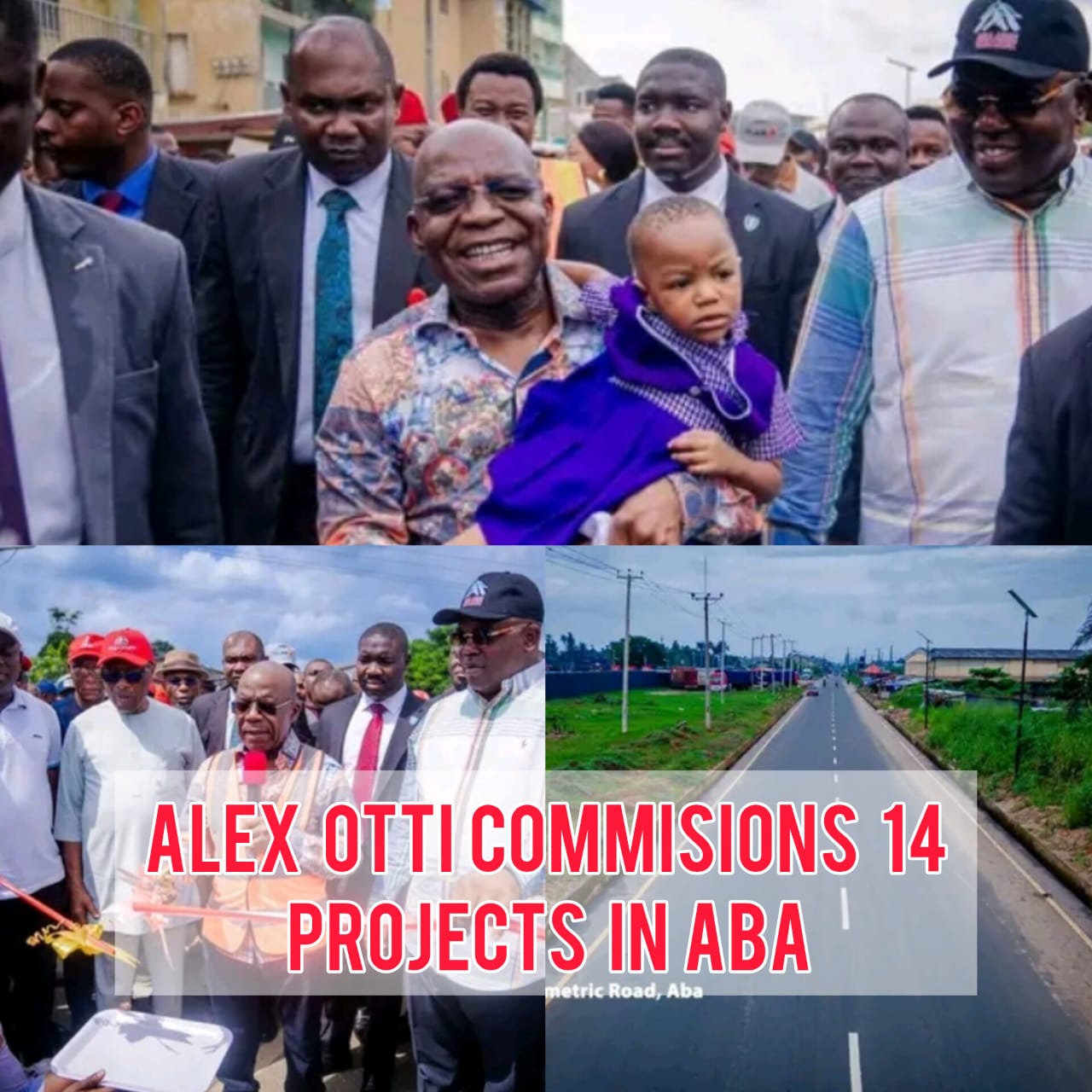 Alex Otti Commissions 14 Completed Projects In Aba