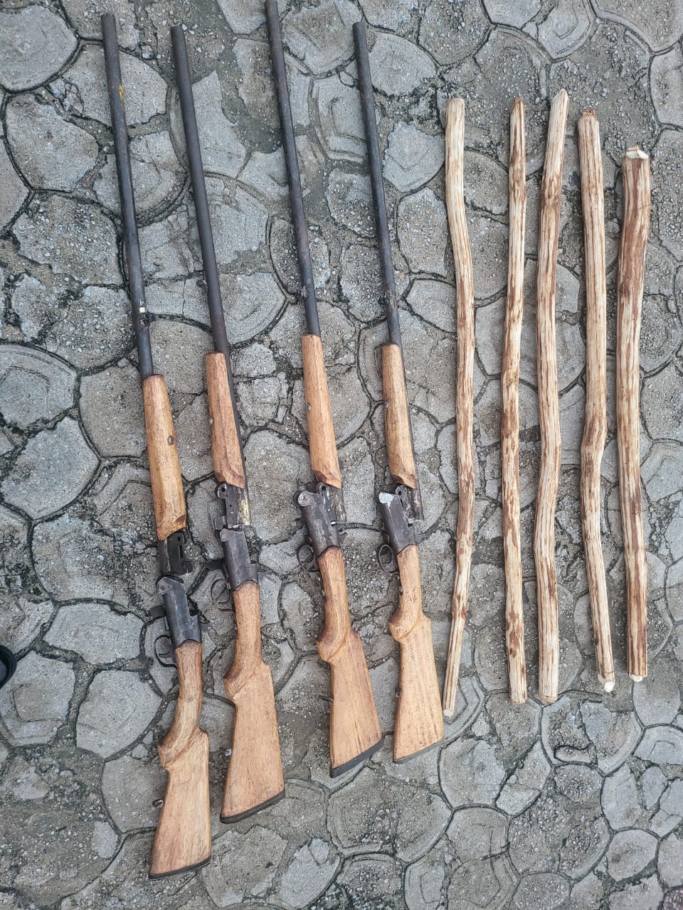 Police Arrest Father, Son Over Unlawful Possession Of 4 Firearms In Bayelsa