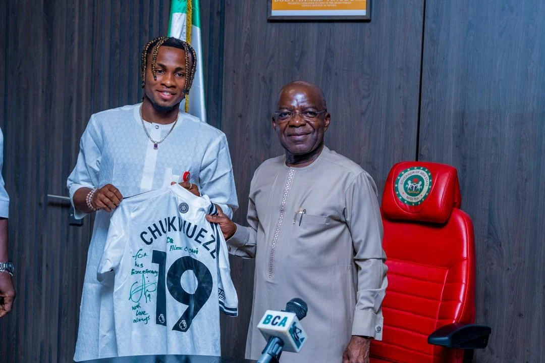 Chukwueze Visits Gov Otti