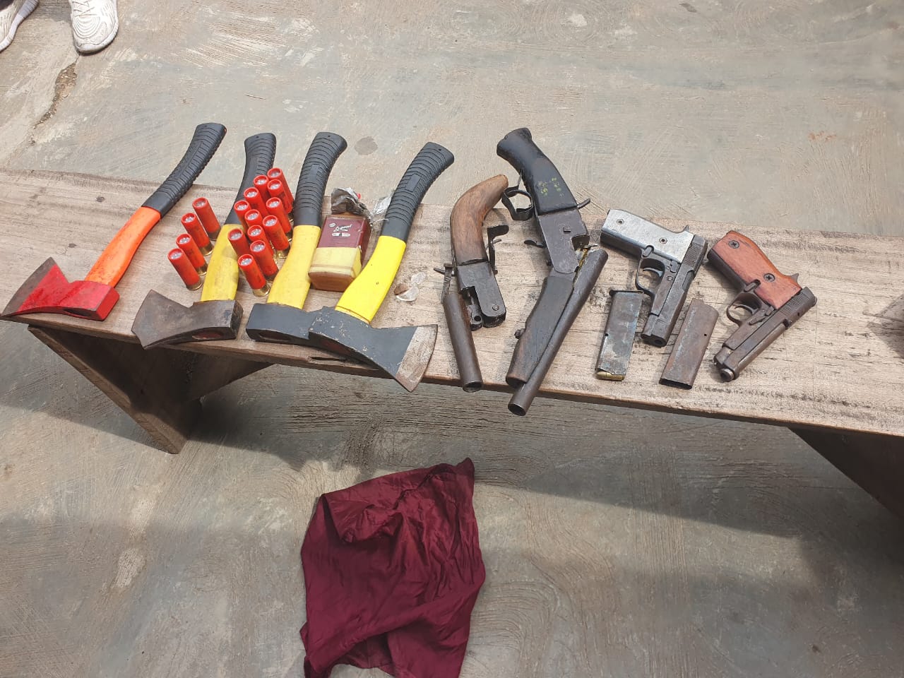 Police Arrest 16 Alleged Cultists At Ibadan Poly, Recover Guns