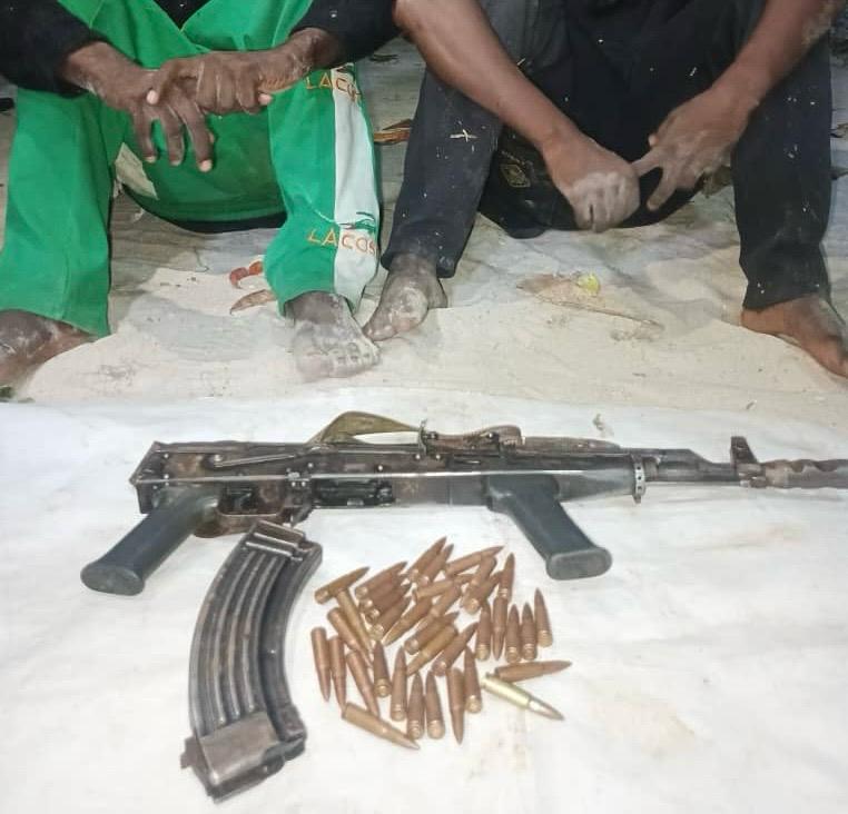Delta Police Command Arrest 2 Suspected Kidnappers, Recover Arms