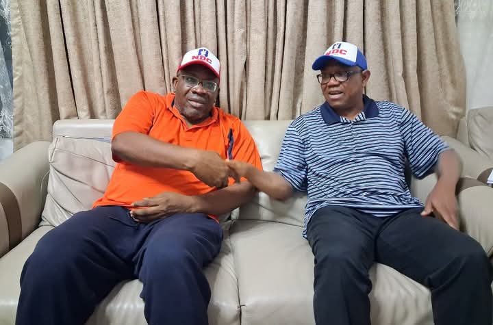 Obi, Galadima, NDC National Chairman, Console Dickson On Death Of Security Aide, Zamani