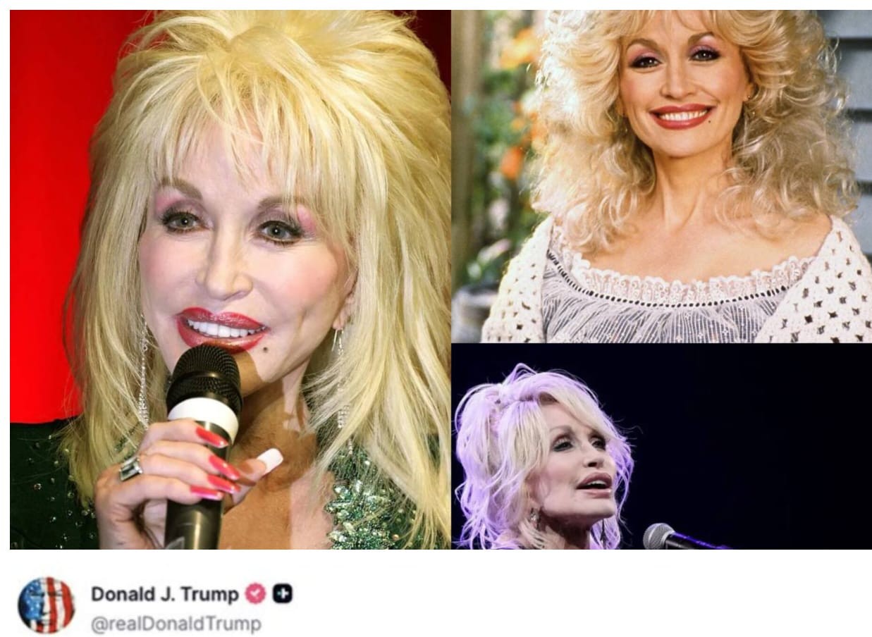 Trump Mourns, Lowers American Flag 1 Week For Dolly Parton