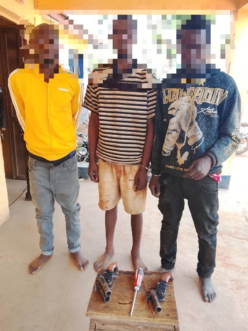 Police Arrest 8 Armed Robbers, Gun Runners in Delta