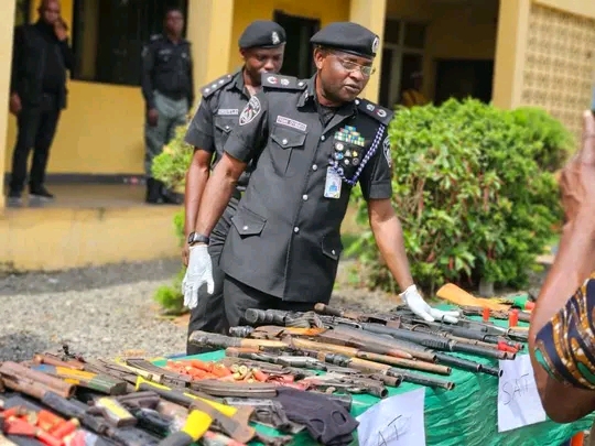 Police Mop Up Weapons In Delta