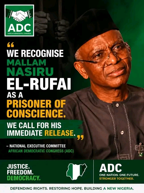 ADC NEC Declares El-Rufai Prisoner Of Conscience