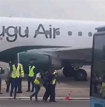 Enugu Air Skids Off Runway in Benin, 68 Passengers, Crew Onboard Survive Unhurt