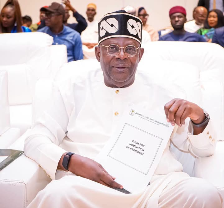 Faleke Joins Governors To Formally Present Tinubu's Nomination Form To APC NWC