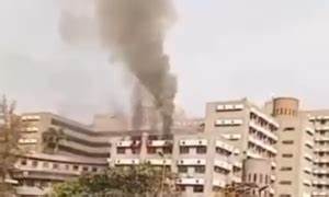 Fire Engulfs Head Of Service Office, Abuja