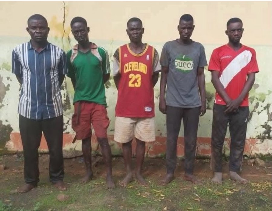 Police Parade 4 Kidnappers Of Former Power Minister's Sister
