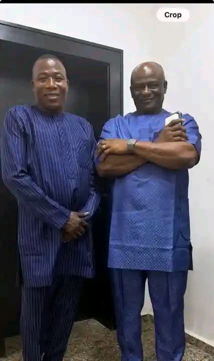 Sunday Igboho Visits IG Of Police, Disu