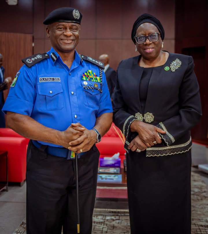 IGP Disu Visits Chief Justice Of Nigeria, CJN Kekere-Ekun