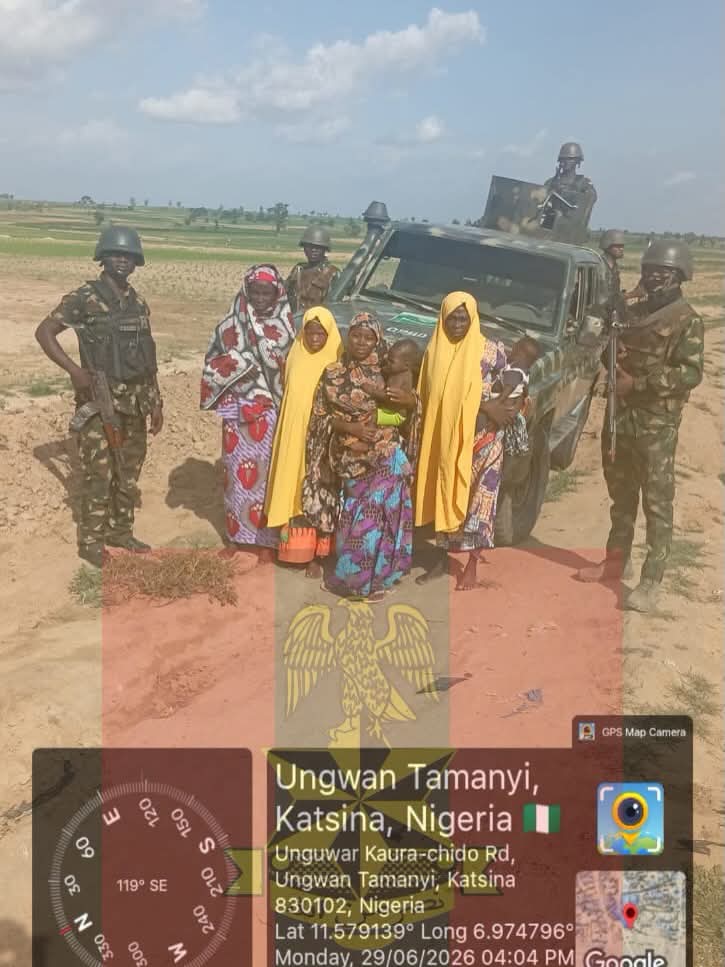 Troops Rescue Six Kidnapped Victims in Katsina