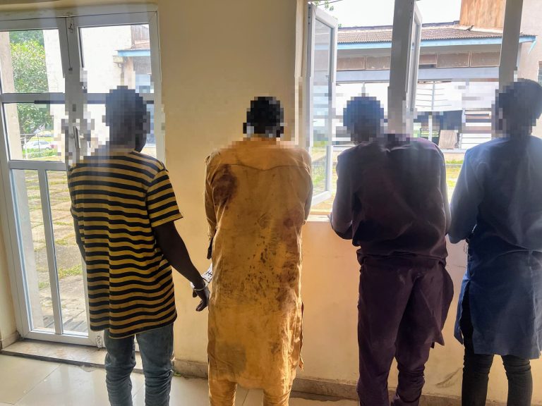 Police rescue abducted children from forest, arrest four suspects