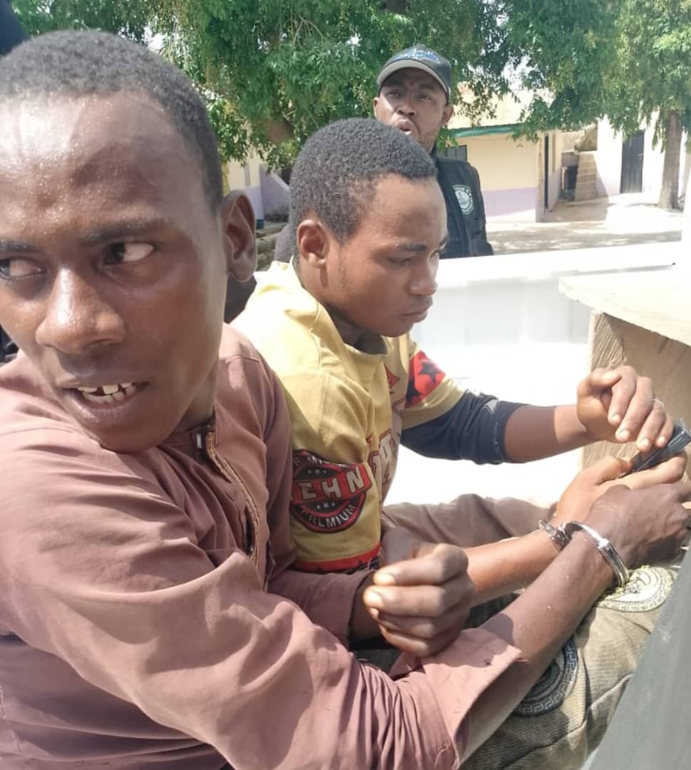 Sunday Igboho's Iru Ekun Arrests 2 Kidnappers From Niger Republic In Osun