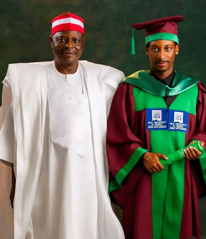 Populist Leadership Scrutiny As Kwankwaso's Son Graduated From Nigerian University