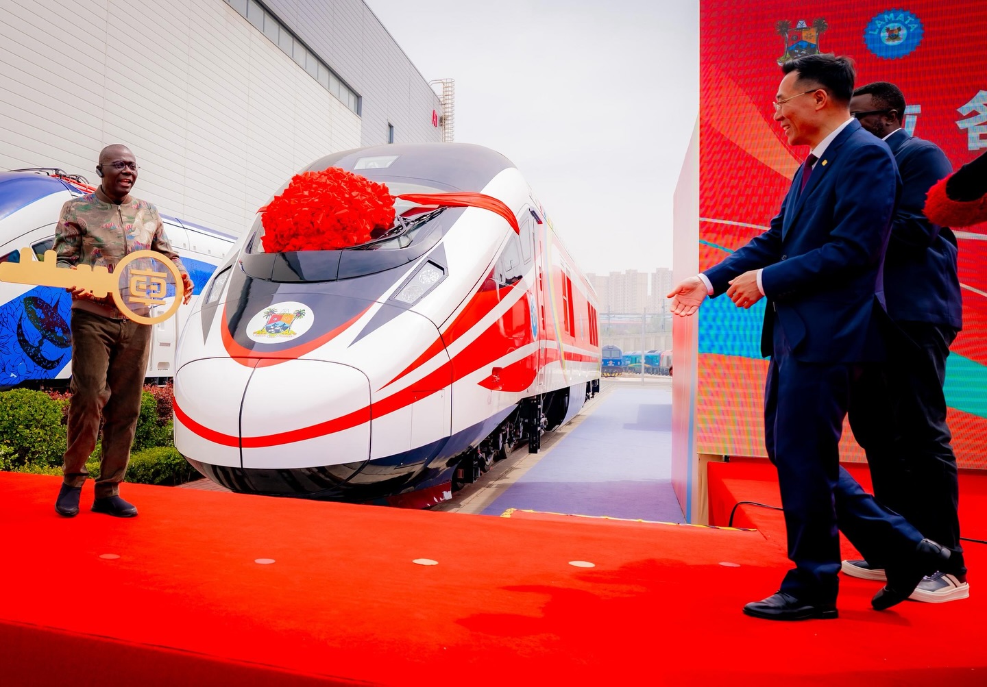 Lagos Receives New Set Of 24-Car Trains