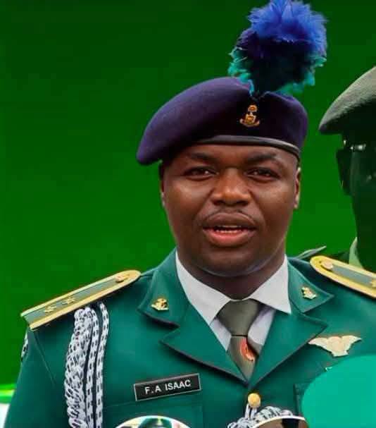 Lt. Isaac F.A., Casualty of Oriire LGA Rescue Operation