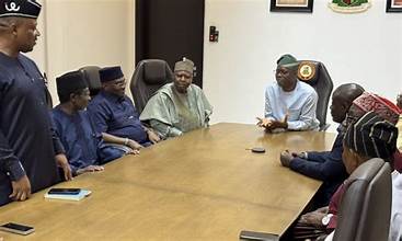 Makinde Receives Delegation Of PDP Interim NWC On Solidarity Visit