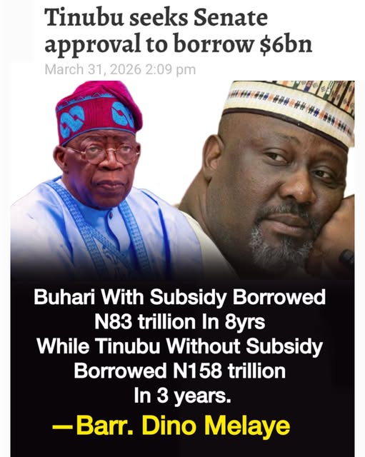 Dino Melaye Chides Tinubu Over $6bn Fresh Loan Request For Senate's Approval