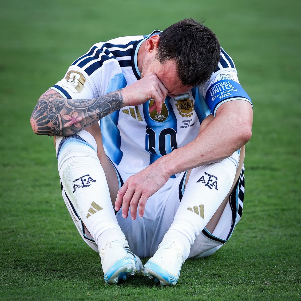 Painful End For Argentina, Messi Wept in Disbelief