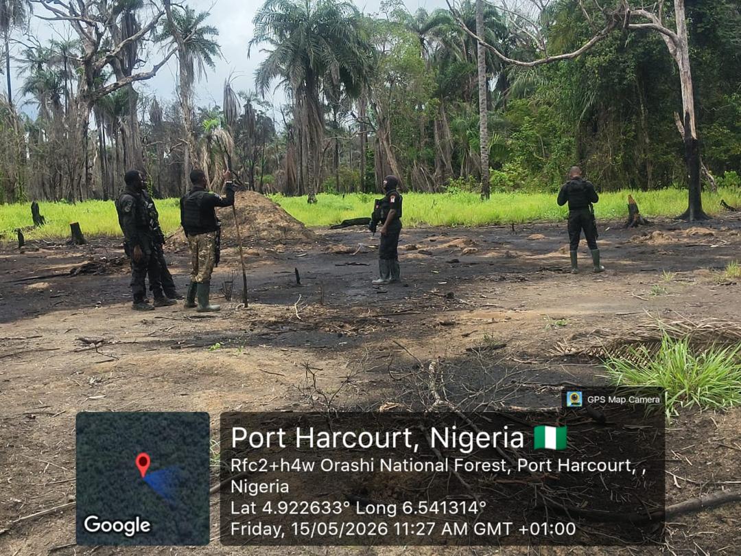 Navy Dismantles Reactivated Illegal Refining Clusters in Rivers/Bayelsa