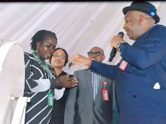 NDDC MD Presents Brand New Car to Ultimate Prize Winner Of Quarterly Raffle