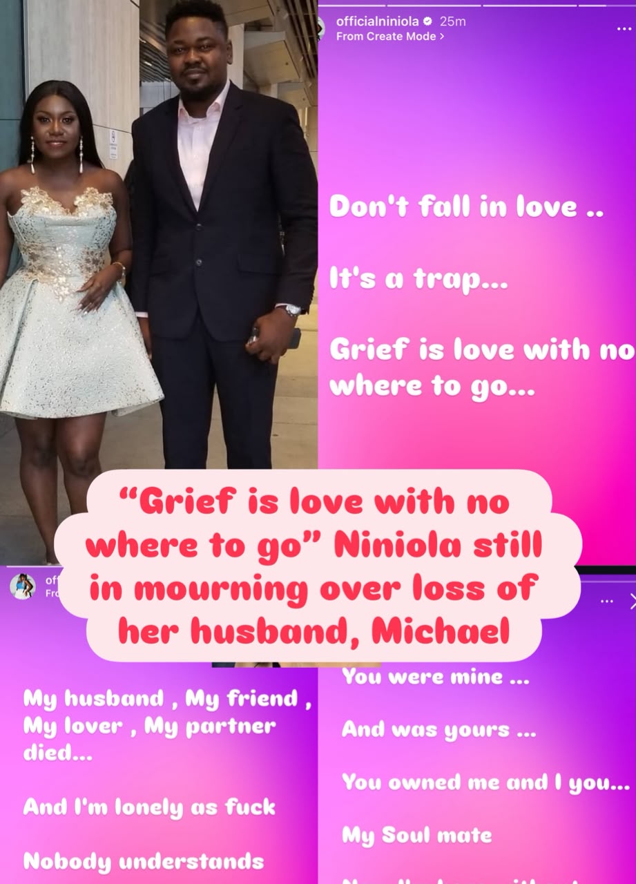 Nigerian Afro-House Star Niniola Apata In Grief Over Husband's Death