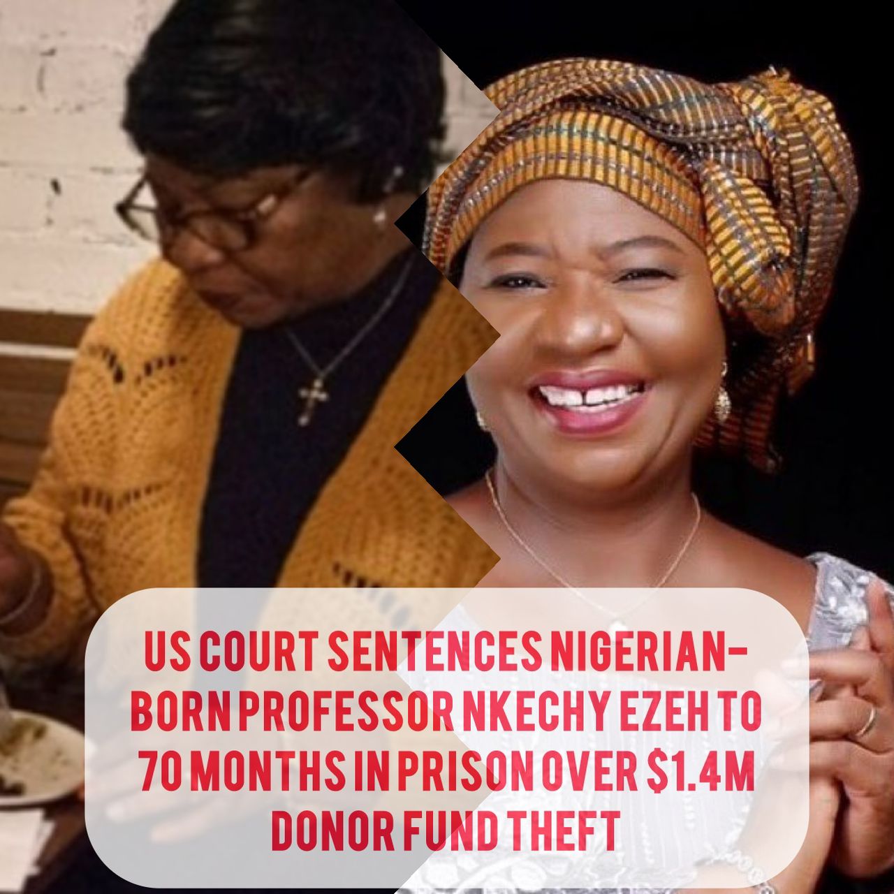 U.S. Court Sentences Nigerian Lady To 70 Month Imprisonment