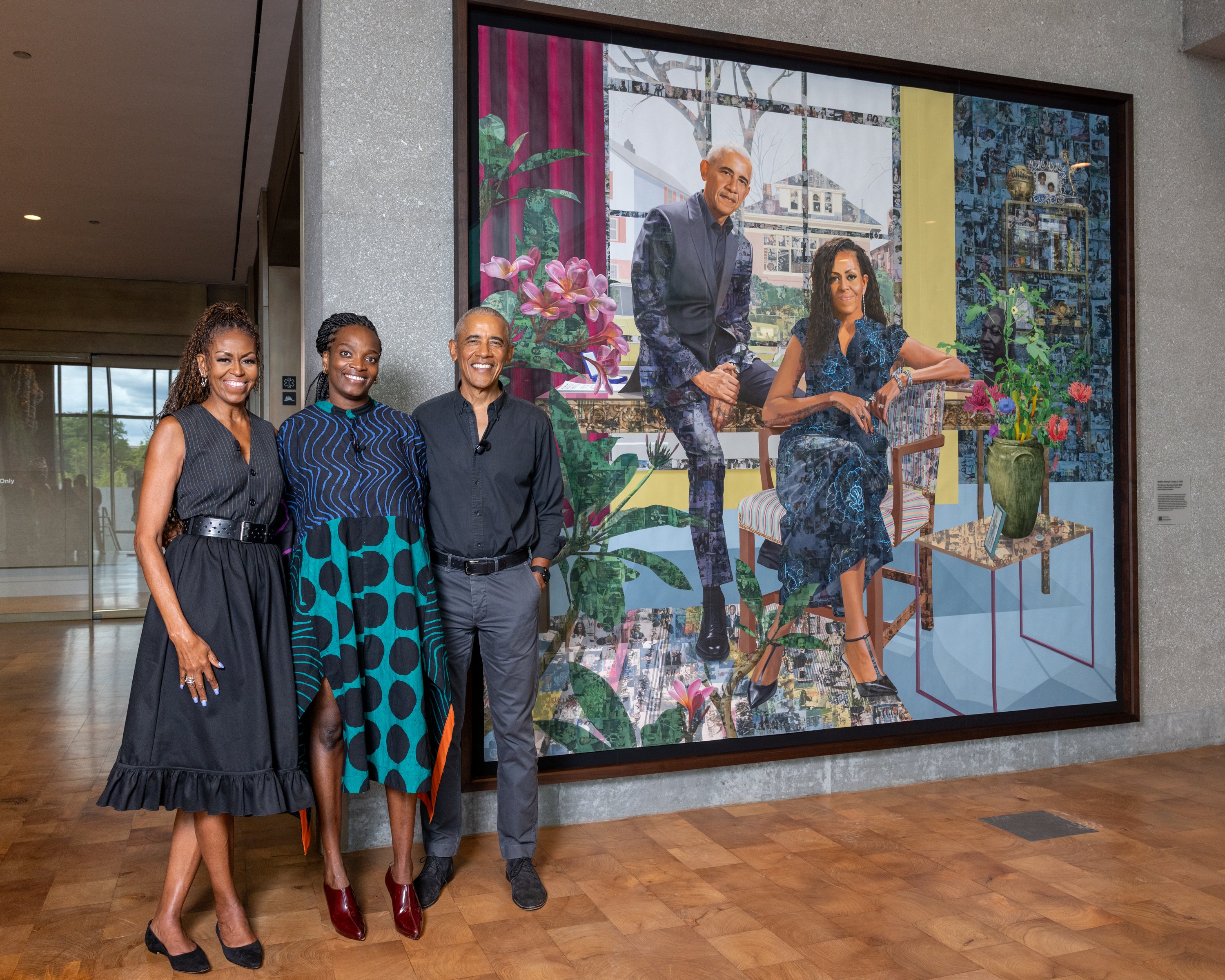Former U.S. President Obama, Wife, Join Nigerian-U.S.-Based Akunyili To Unveil Artwork