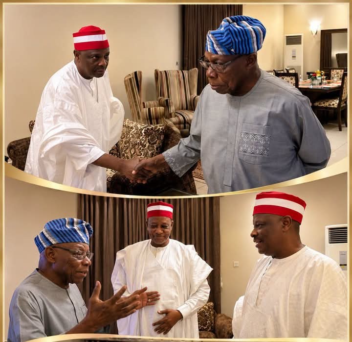 Obasanjo Strengthens NDC, Visits Kwankwaso In Kano