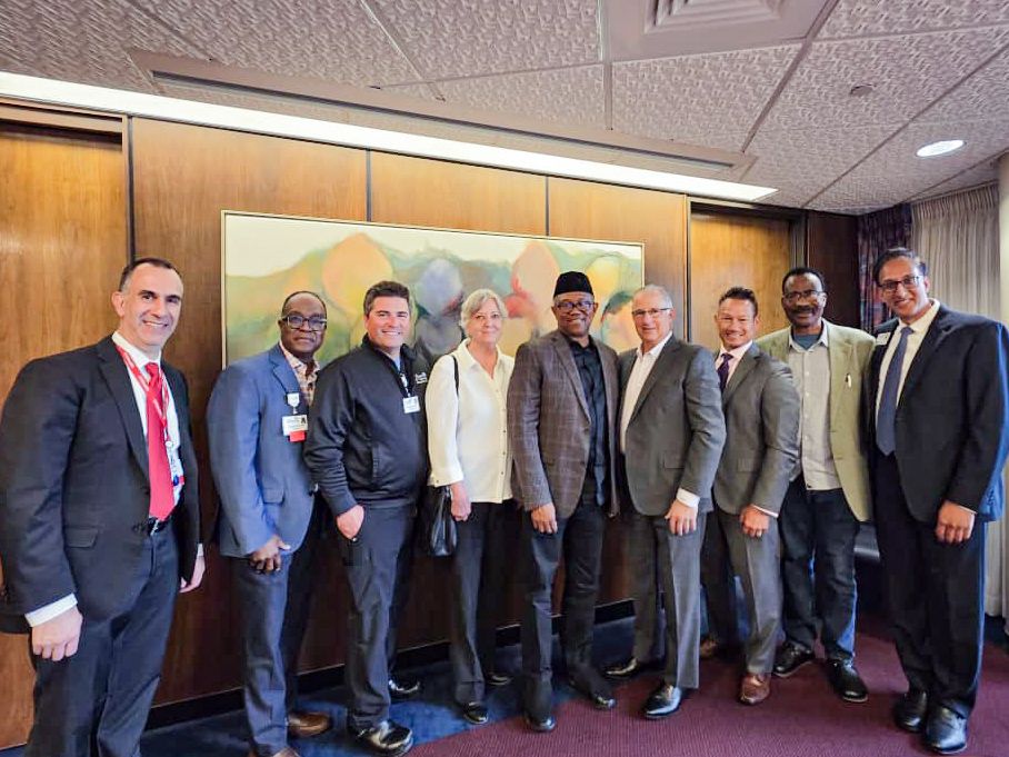 Obi Consults U.S. Health Professionals On Developing Stronger Healthcare Systems In Nigeria