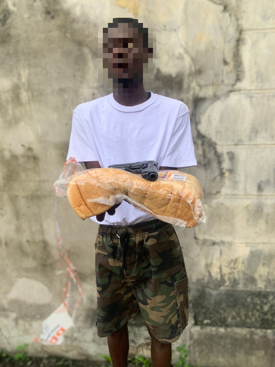 Police Discover Pistol Concealed in Loaf Of Bread From Passenger In Rivers