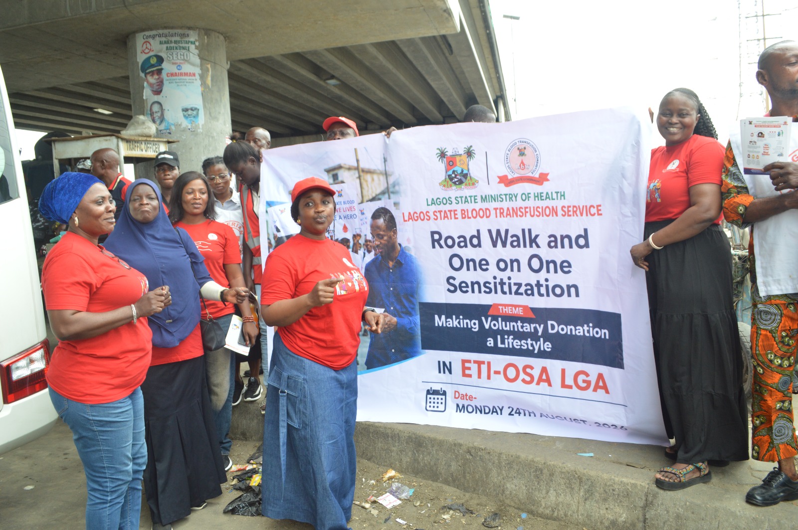 Lagos State Launches Blood Donation In Ajah, Eti-Osa LGA