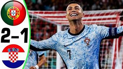 Ronaldo Leads Portugal In 2-1  Victory Over Croatia