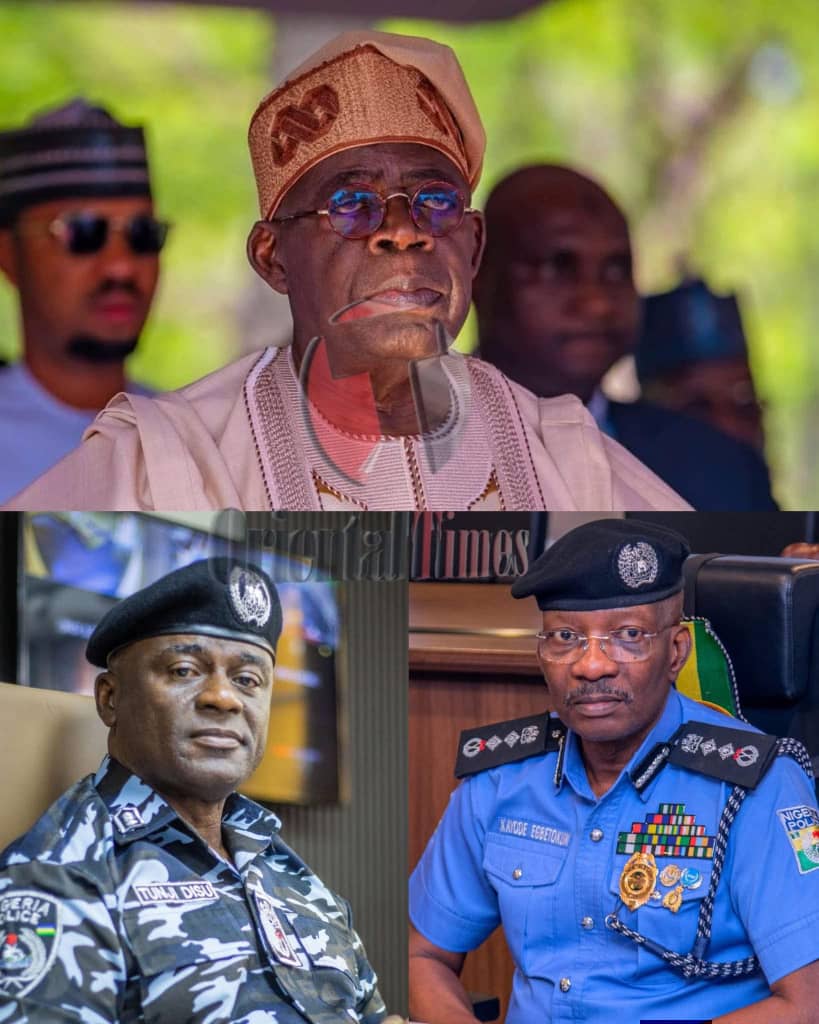 Tinubu Falls Apart With Egbetokun, Brings Disu On Board