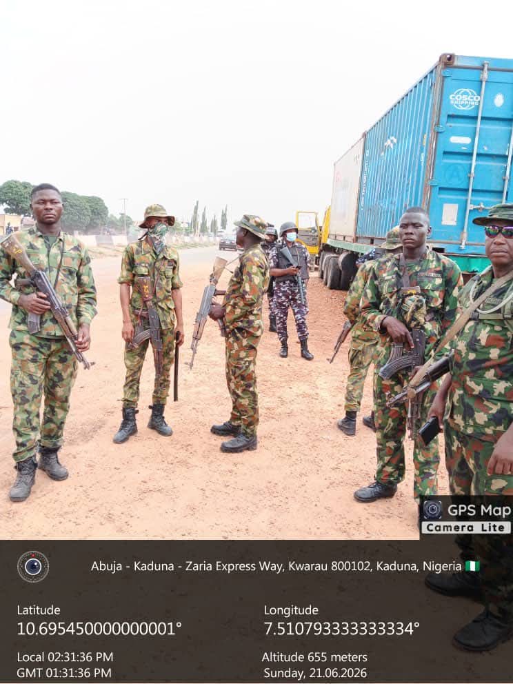 Troops of Operation FANSAN YAMMA Intercept, Capture Fleeing Bandits in Kaduna