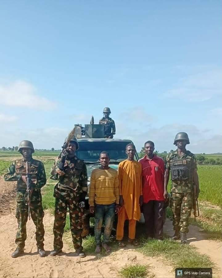 Military Take Over Crime Scenes, Arrest Terrorists Logistic Suppliers On 10 Motor Cycles