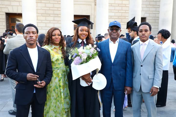 Wike Celebrates Graduation of Daughter, Jazmyne, In Law From Southampton University, U.K.