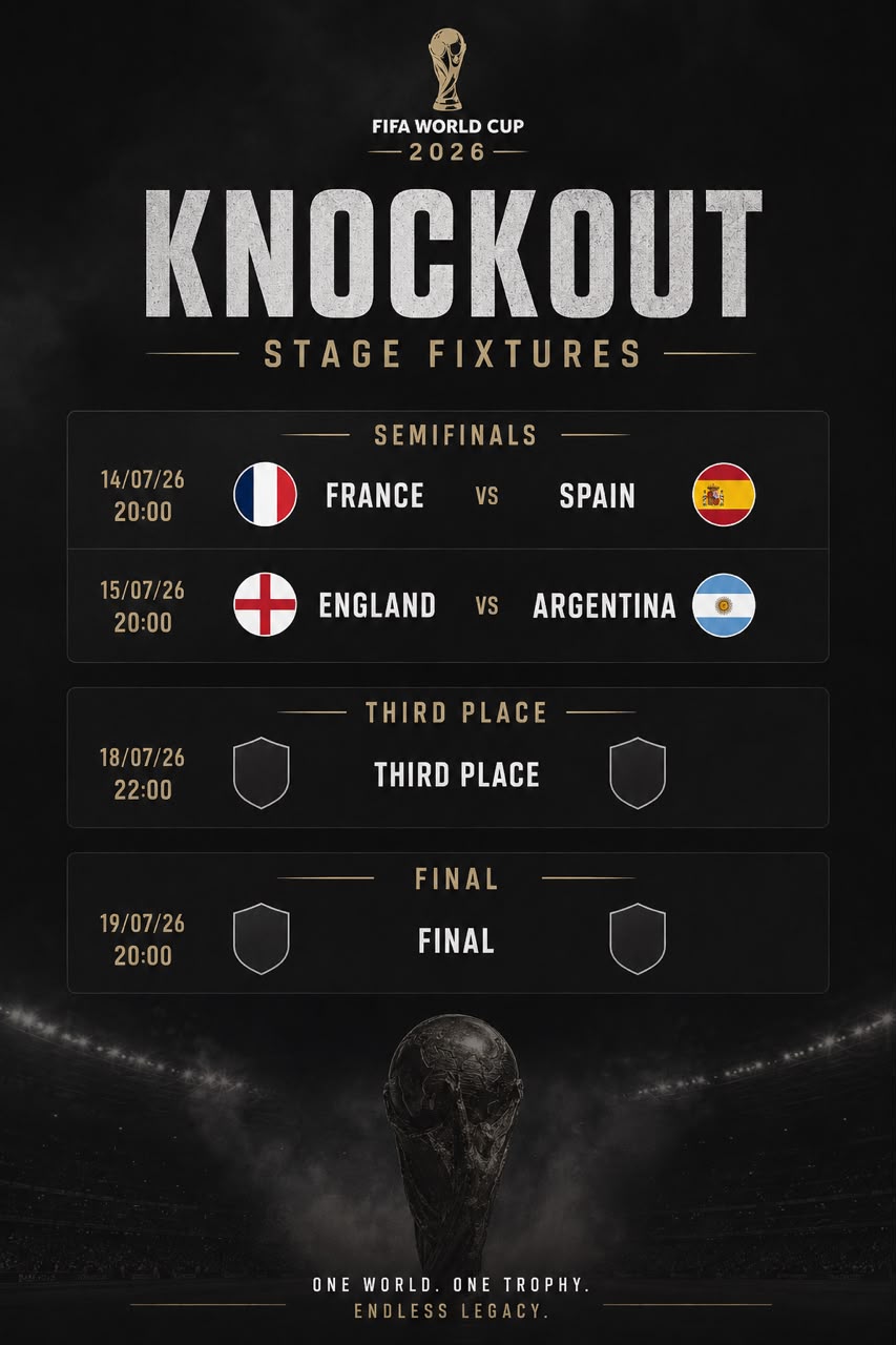 Big 4 In FIFA 2026 WC Semi Final