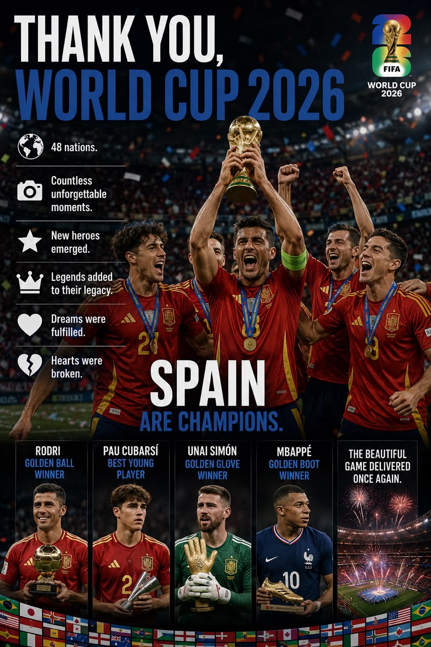 Thrills Of World Cup 2026, Countless Unforgettable Moments; 48 Nations, 1 Champion